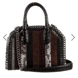 Stella McCartney faux python Handbag